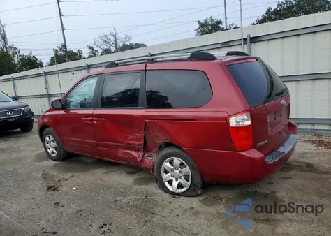 2008 Kia Sedona Ex z USA, uszkodzony, nr VIN KNDMB233986212417
